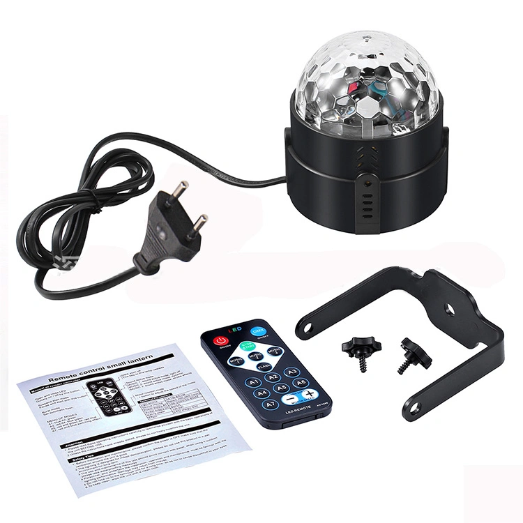 Mini LED Crystal Magic Ball Disco Lights for Home Party