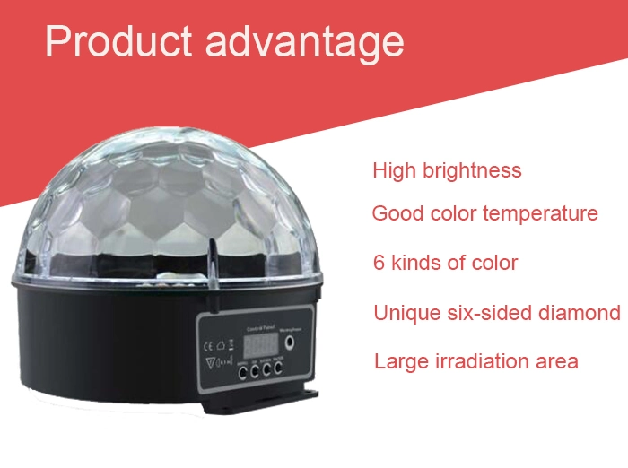 LED Magic Ball Light, LED Effect Light, Stage Light