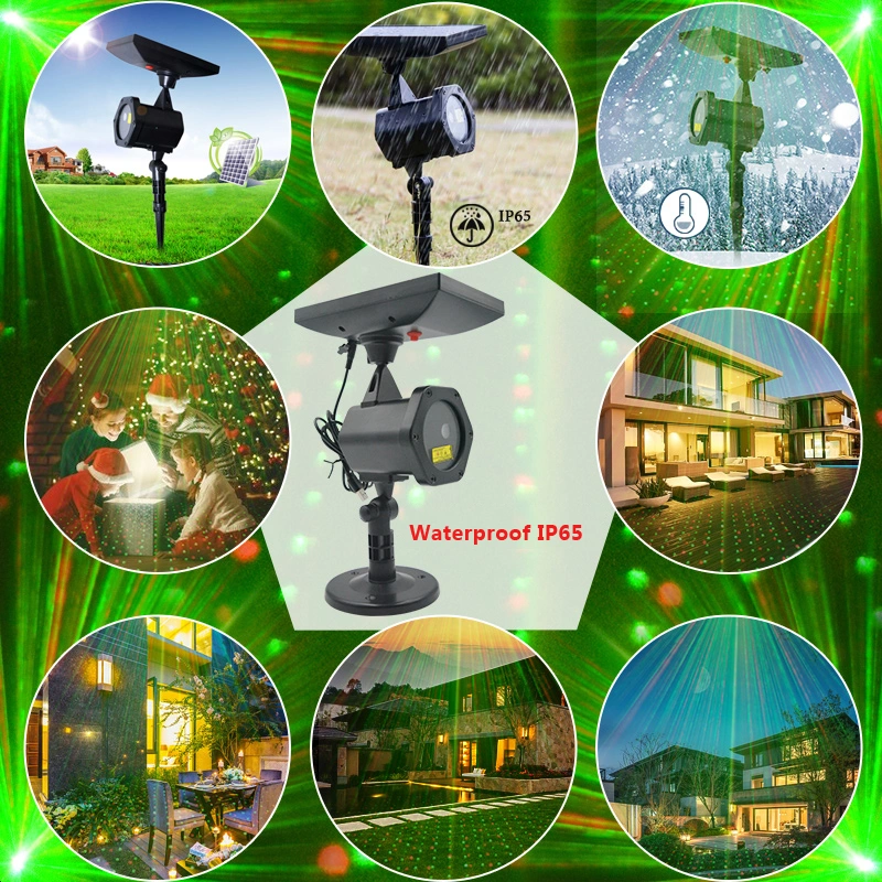 New Design Solar Laser Light Waterproof IP65 Lawn Light