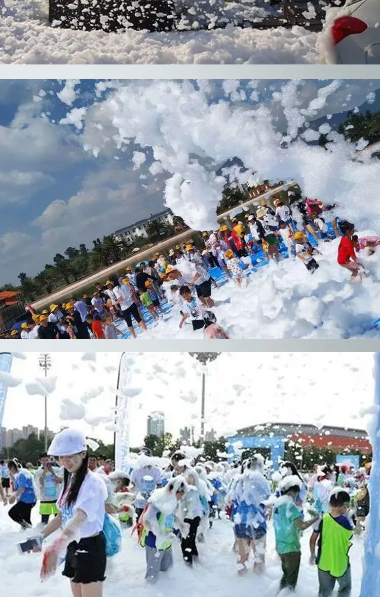 Hot Sale Large 3kw Jet Foam Machine Commercial Water Park Stage Shaking Head Bubble Machine