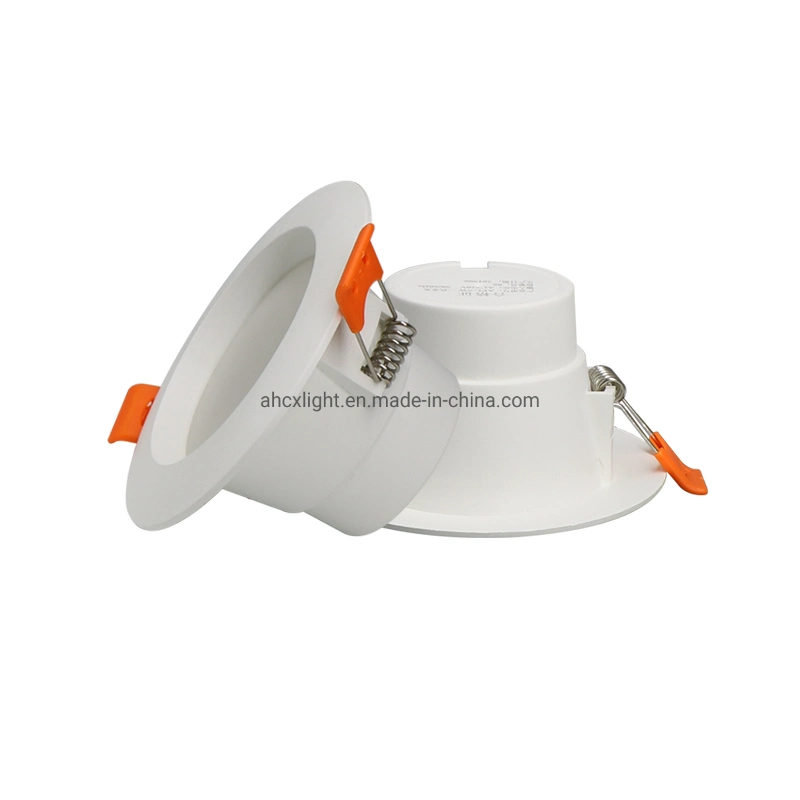 New Design Tricolor Light Conversion Plastic CCT Mini 3W LED Downlight