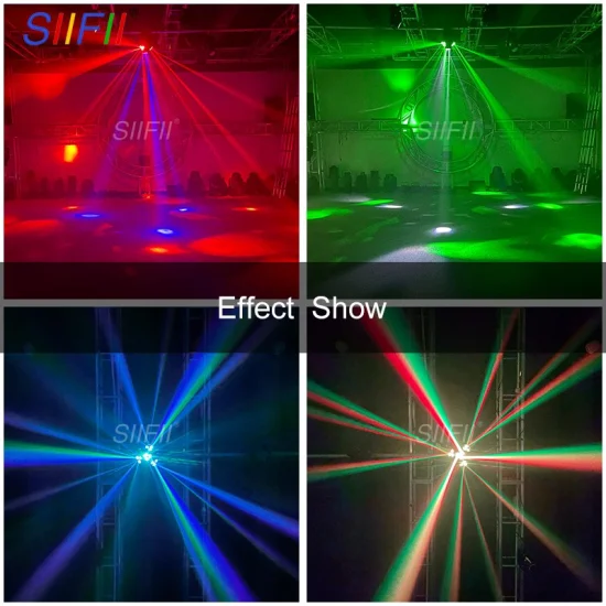 Professionelles neues LED-Weihnachts-Spezialeffektlicht mit 4-in-1-Laser + Bienenauge + Strahl + Strobe